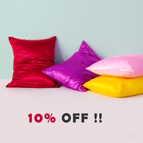 Set silky soft - of, satin