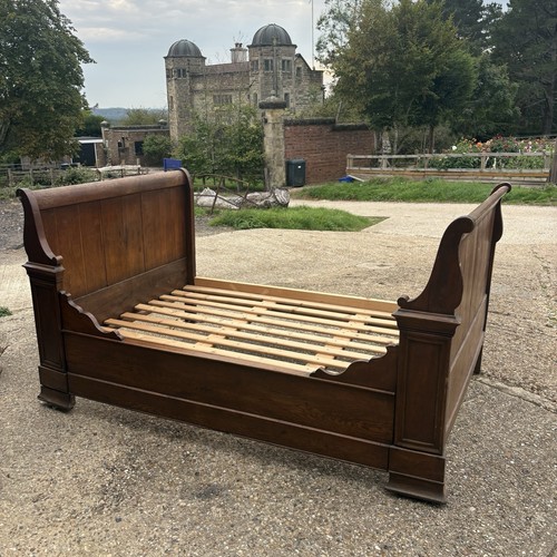 Lit bateau french oak large - en,