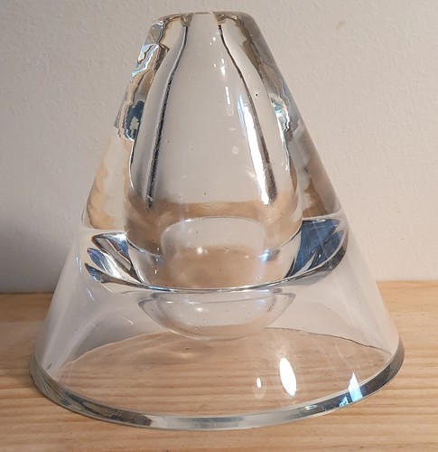 Lead crystal glass conical - lead,