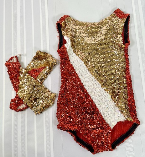 Vintage 80s majorette sequin - vintage,