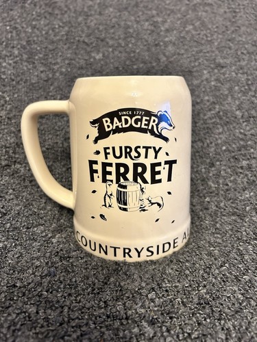 Fursty ferret ceramic tankard - fursty,