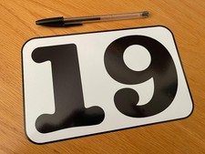 Steve hislop number - 19, (large)