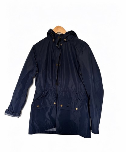 Barbour navy blue hooded - barbour,