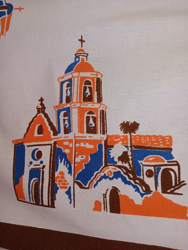 Vintage tablecloth california - vintage,
