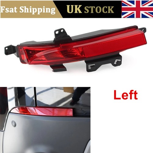 Left rear bumper reflector - bumper,