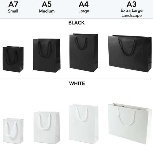 Luxury embossed paper gift bag - luxury,
