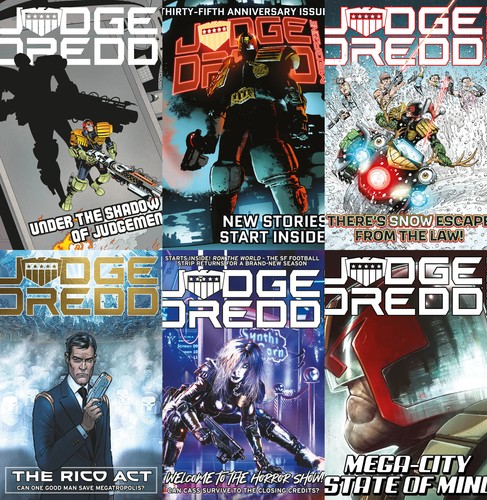 Judge dredd megazine - judge,