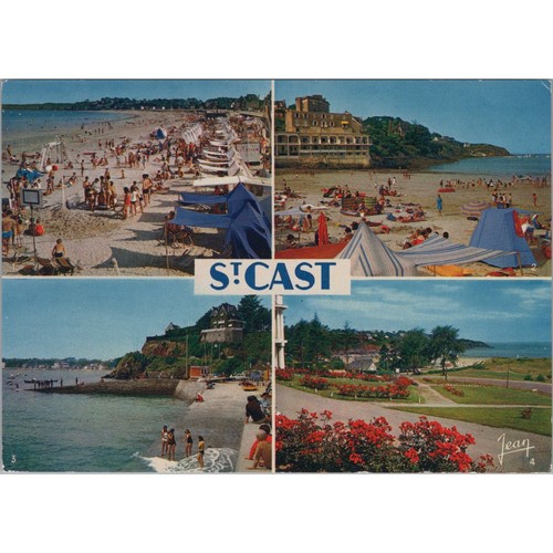 Postcard saint cast beach - postcard, saint-cast