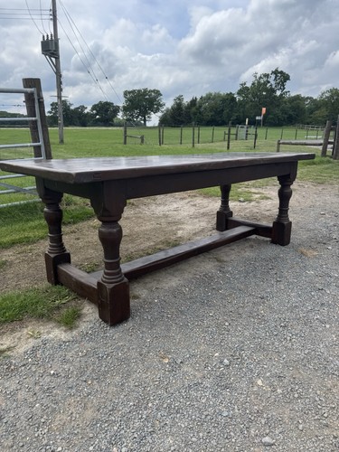 Antique solid oak - solid, refectory