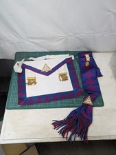 Royal Arch Mason Apron, Sash & Jewel Vintage