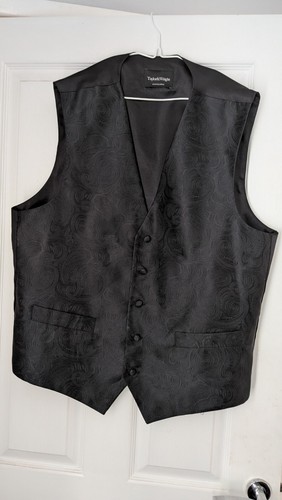 Mens formal waistcoat - xl, black