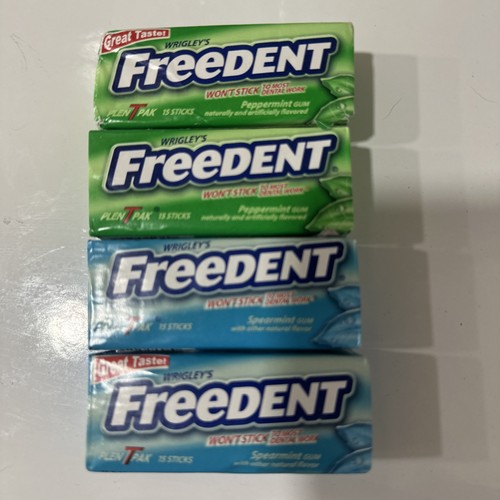 Freedent chewing gum pack - gum,, 4