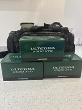 3 X SHIMANO ULTEGRA 5500 XTD + Spare Spool Each + Line Reducers