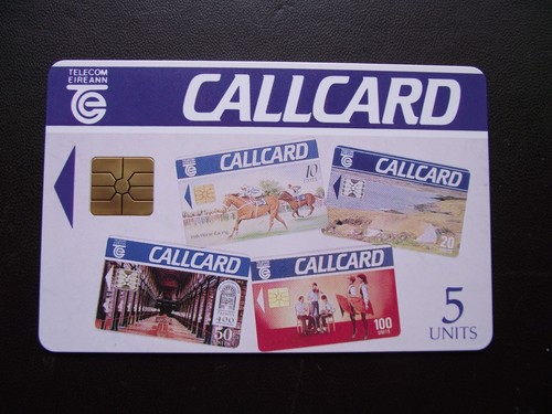 Irish callcard phonecard - irish, callcard/phonecard
