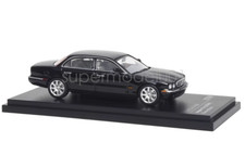 AR 1:64 Scale Black Jaguar XJ6 X350 Luxury Sedan Sports Diecast Display Model