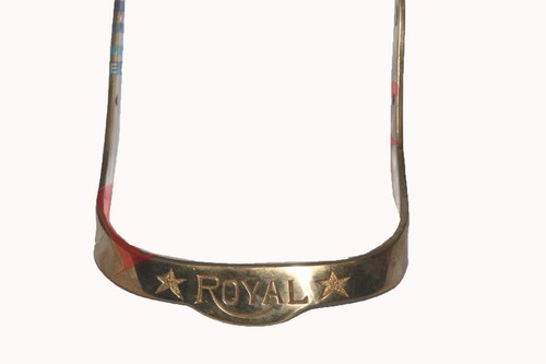 Royal embossed brass pillion - embossed,