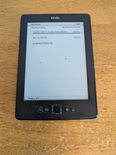 Amazon kindle 5th - kindle,