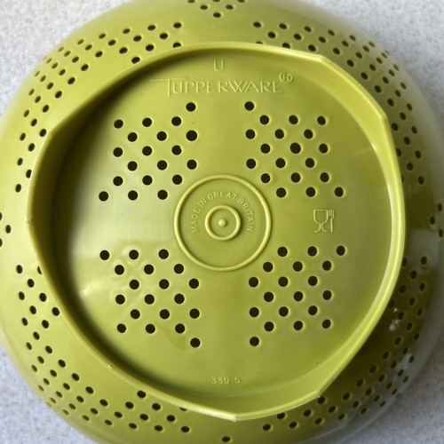 Vintage tupperware colander - tupperware,