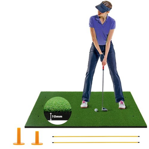 Golf hitting mat artificial - hitting,