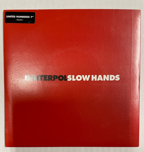 Interpol slow hands 1st - hands,