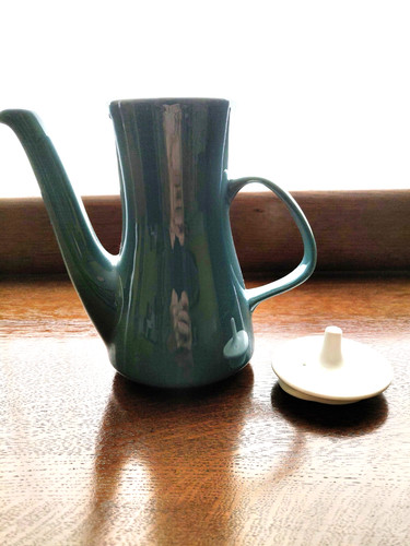 Poole pottery blue - , twin