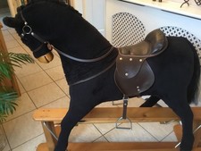 Rocking Horse MJ MARK, Dark Bay Colour. 110cm Height. 125cm Lengh. 45cm Wide