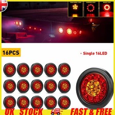 16X 4" Round 16-LED Truck Stop