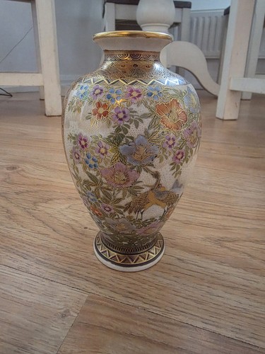 Japanese satsuma hand painted - ,