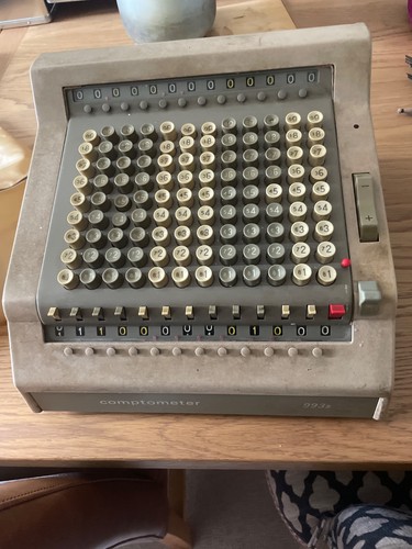 Vintage comptometer 993s - vintage,
