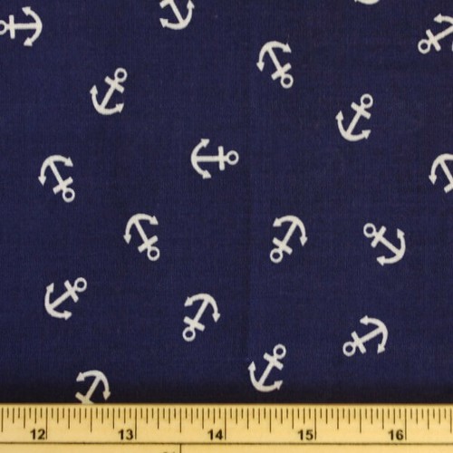 Polycotton fabric anchors - anchors, sam