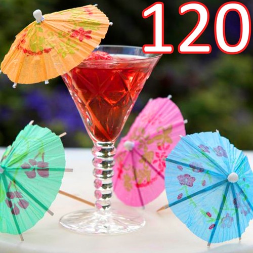 120 cocktail umbrellas - cocktail,