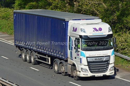 Truck photo 12x8 daf - daf, xf