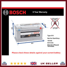 Car Battery S5013 Bosch 019