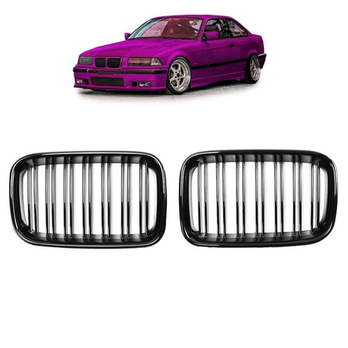 Glossy black front - black, dual