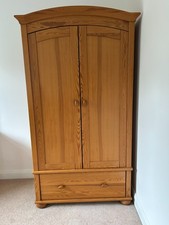 Mamas and Papas Richmond Wardrobe with drawer, shelf, 2 rails