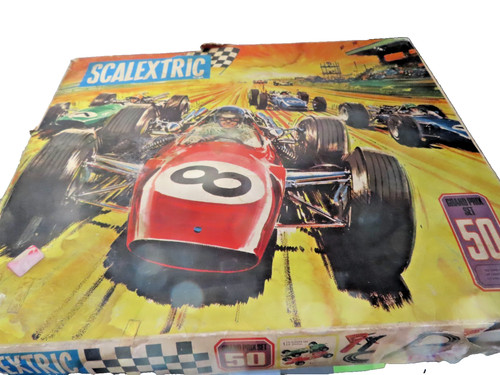 Vintage scalextric set cars - vintage,