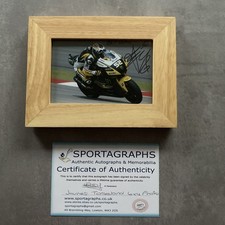 James Toseland 52 Framed Autographed Photograph With Certificate Of Authenticity