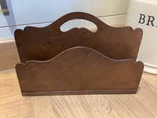 Vintage Wooden Letter Rack / Desk Tidy