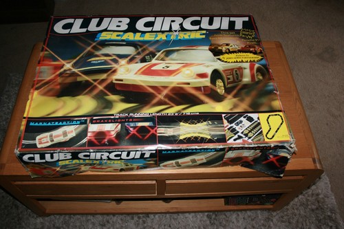 Scalextrix club circuit set - club,