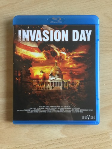 Blu ray invasion day - invasion, white