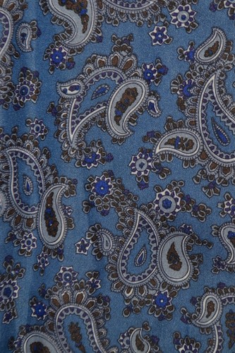 Vintage tootal blue paisley - tootal,