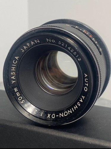 Yashica auto yashinon 50mm - yashica,