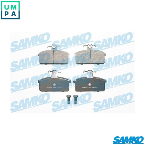 Brake pad set disc - set,
