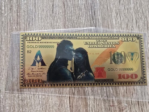 Avatar gold foil - foil, bank