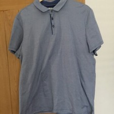 Blue Jasper Conran Polo Shirt Size XL