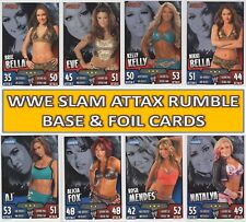 Topps WWE Slam Attax RUMBLE - Choose your BASE & MIRROR FOIL cards