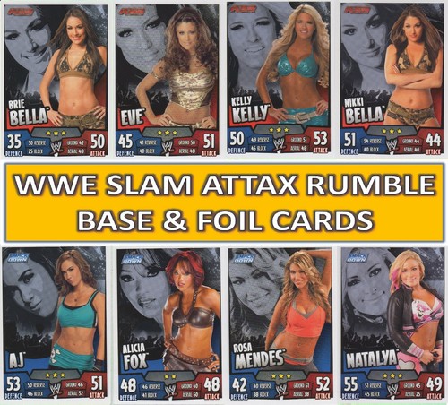 Topps wwe slam - slam, rumble