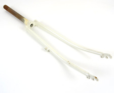 Vintage 80s Holdsworth Claud Butler Road Bike Forks 700C 215mm 1" Pearl VF-14-F5