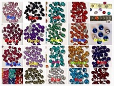 10 X 12mm PLASTIC ROUND DOME