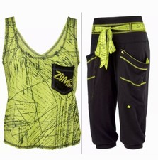 ZUMBA 2Pc.SET! Cargo Capri